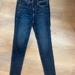 American Eagle Outfitters Dark Blue Skinny Jeans